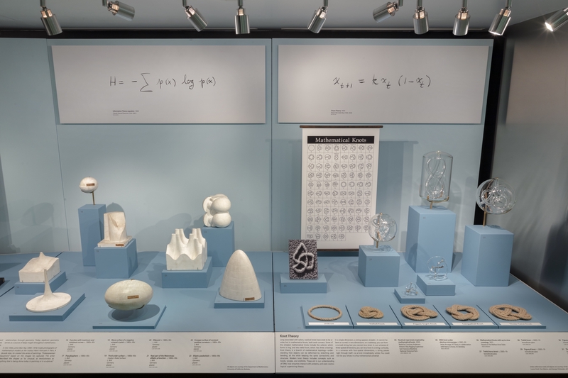 Image: Installation view of "Mathematics: Vintage and Modern"