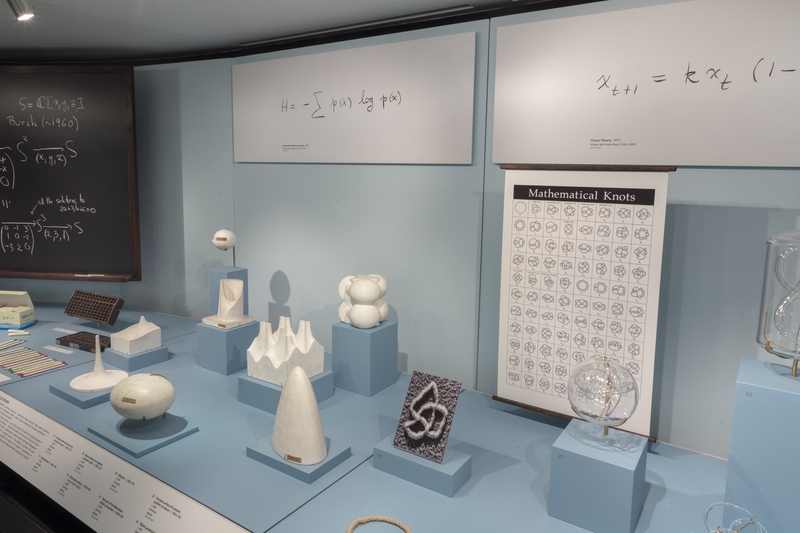 Image: Installation view of "Mathematics: Vintage and Modern"