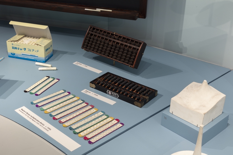 Image: Installation view of "Mathematics: Vintage and Modern"