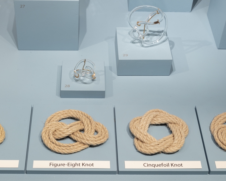 Image: Installation view of "Mathematics: Vintage and Modern"