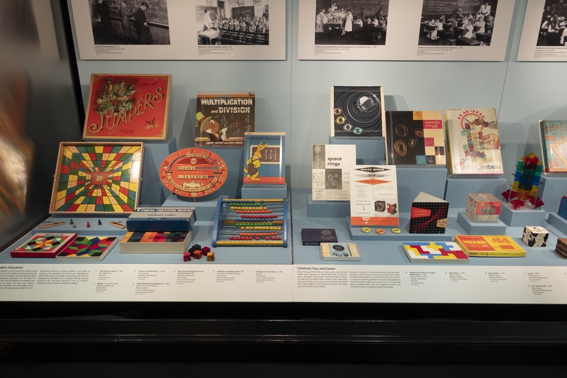 Image: Installation view of "Mathematics: Vintage and Modern"