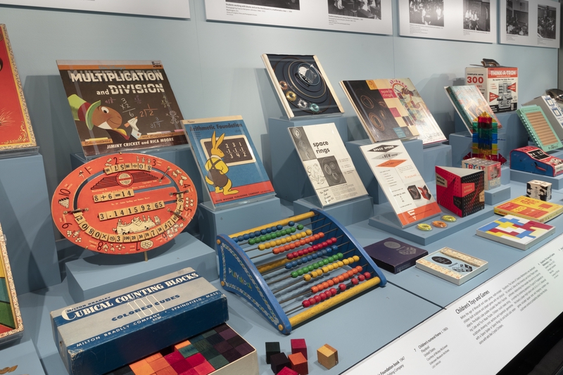 Image: Installation view of "Mathematics: Vintage and Modern"