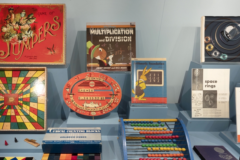 Image: Installation view of "Mathematics: Vintage and Modern"