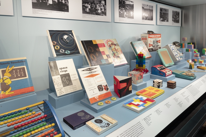 Image: Installation view of "Mathematics: Vintage and Modern"