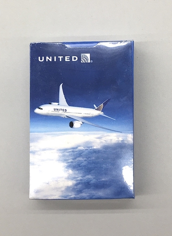 Playing cards: United Airlines, Boeing 787