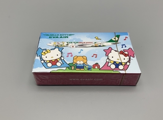 Image: playing cards: EVA Air, Hello Kitty