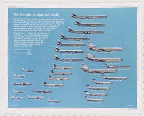 Image: poster: McDonnell Douglas, The Douglas Commercial Family