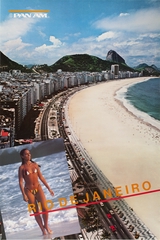 Image: poster: Pan American World Airways, Rio de Janeiro