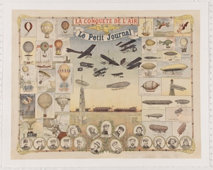 Image: poster: La Conquete de L’Air, Le Petit Journal