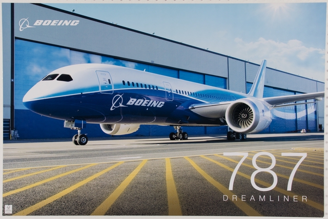 Poster: Boeing 787 Dreamliner