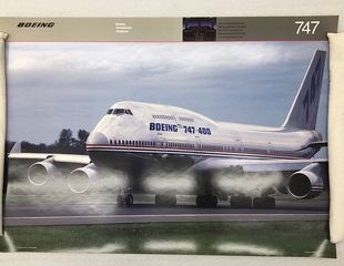 Image: poster: Boeing 747-400