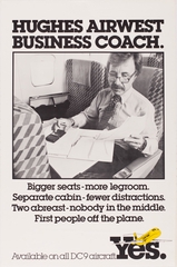 Image: poster: Hughes Airwest, Business coach