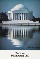 Image: poster: Pan American World Airways, Washington, D.C.