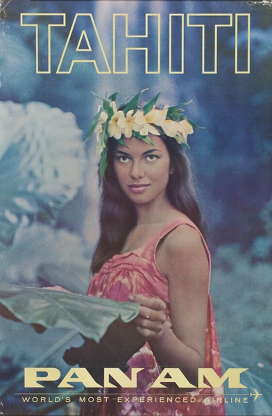 Image: poster: Pan American World Airways, Tahiti