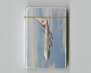 Image: playing cards: Korean Air Lines, Boeing 747-200