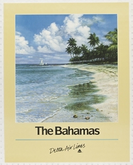 Image: poster: Delta Air Lines, Bahamas