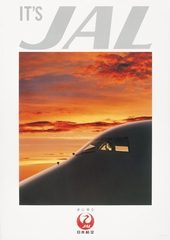 Image: poster: Japan Air Lines, Boeing 747