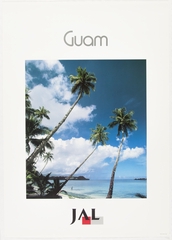 Image: poster: Japan Airlines, Guam