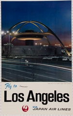 Image: poster: Japan Air Lines, Los Angeles