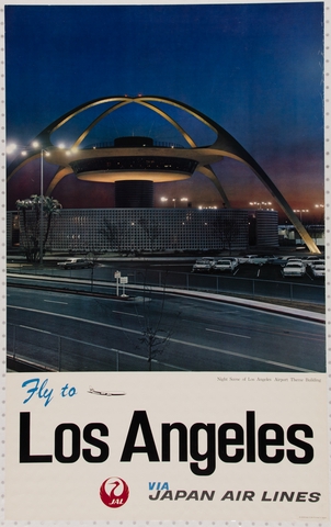Poster: Japan Air Lines, Los Angeles