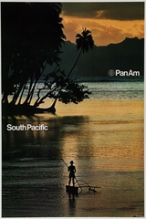 Image: poster: Pan American World Airways, South Pacific
