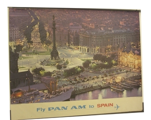 Image: poster: Pan American World Airways, Spain