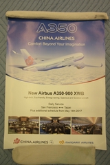 Image: poster: China Airlines, Airbus A350