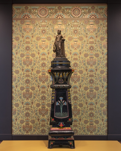 Image: Installation view of "The Victorian Papered Wall"