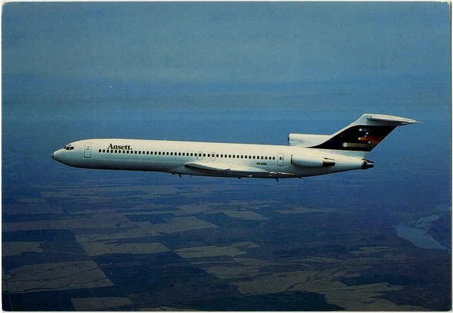 Aircraft information card: Ansett, Boeing 727-200