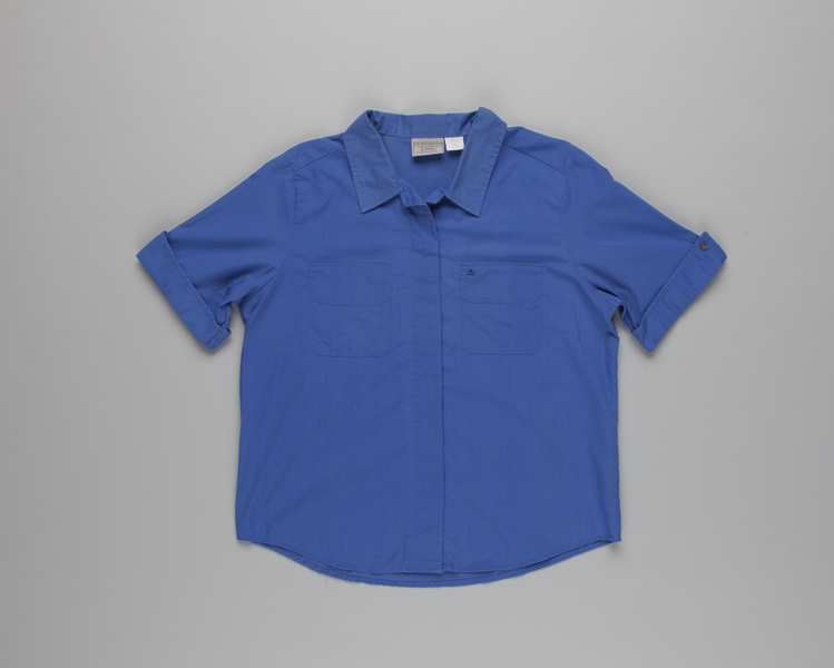 Image: flight attendant blouse: Delta Air Lines