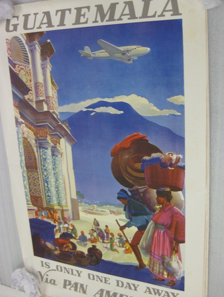 Image: poster: Pan American Airways System, Guatemala