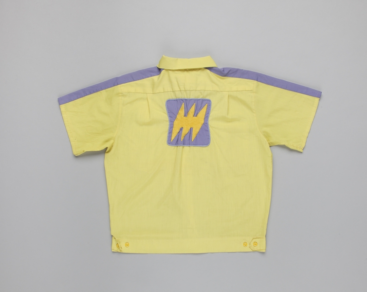 Image: ramp agent shirt: Hughes Airwest