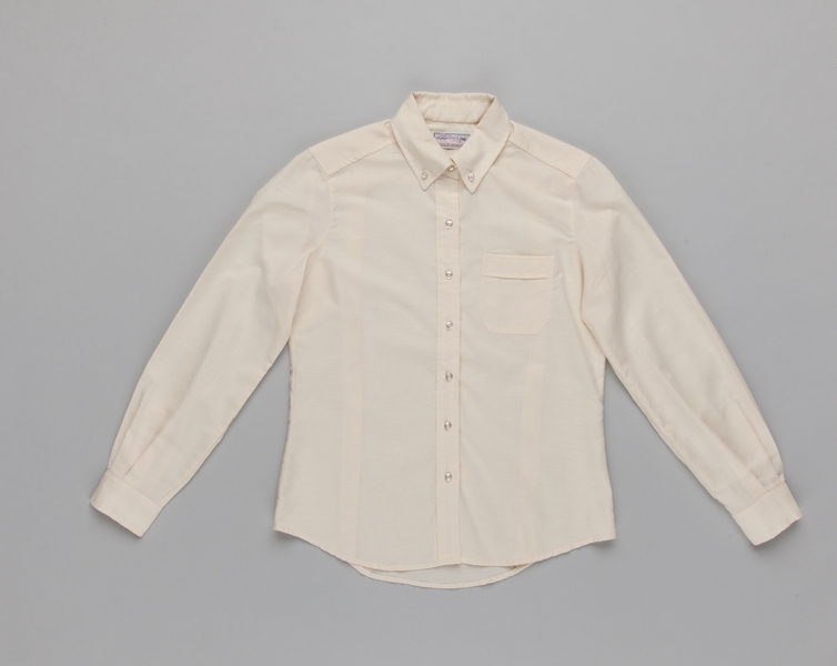 Image: flight attendant blouse: Eastern Air Lines