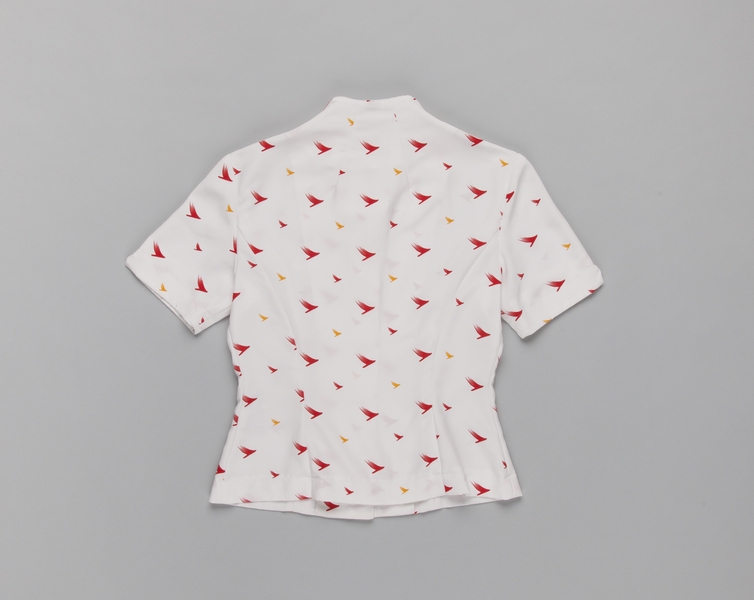 Image: flight attendant blouse: Cathay Pacific Airways