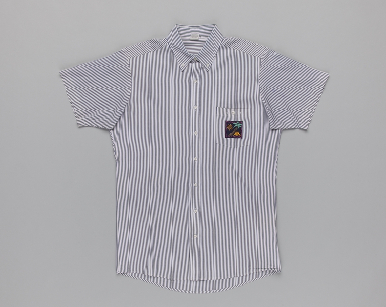 Image: flight attendant shirt (male): American Trans Air (ATA)