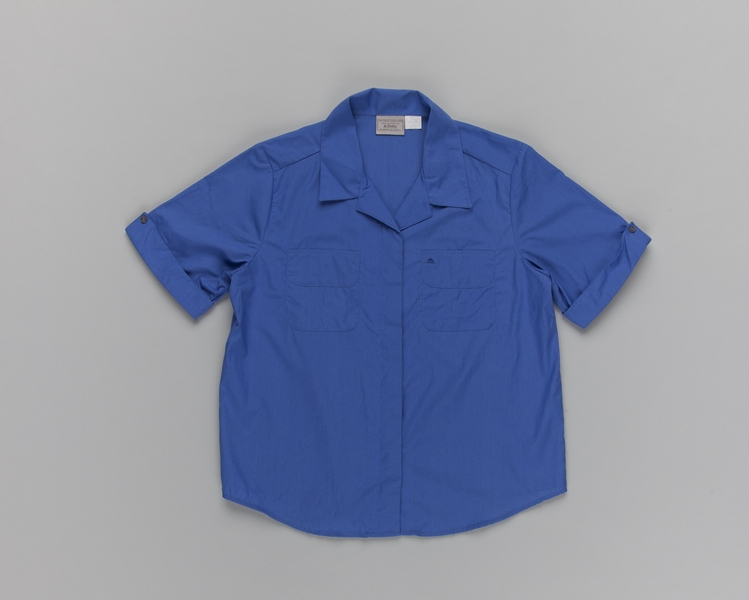 Image: flight attendant blouse: Delta Air Lines