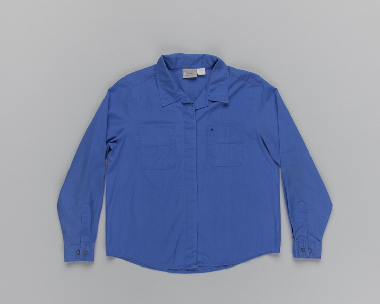 Image: flight attendant blouse: Delta Air Lines