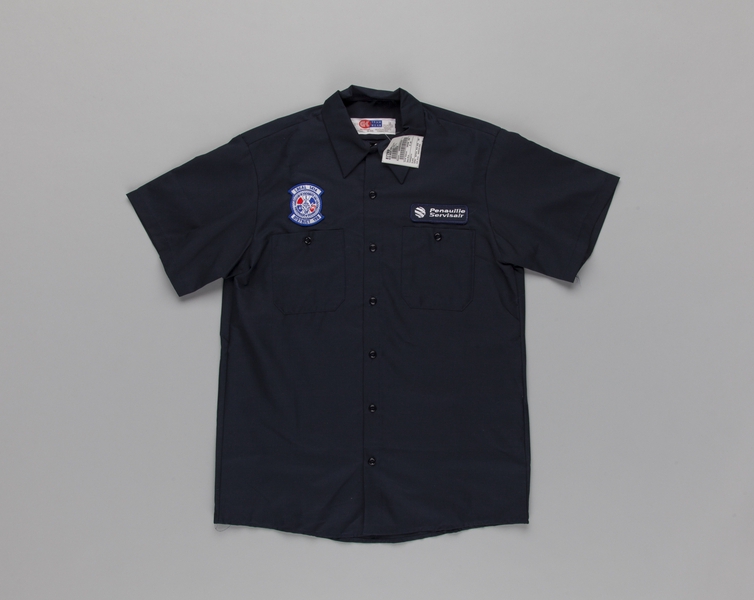 Image: ramp agent shirt: Penauille Servisair