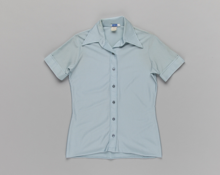 Image: flight attendant blouse: Delta Air Lines