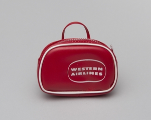 Image: toy airline bag: Western Airlines