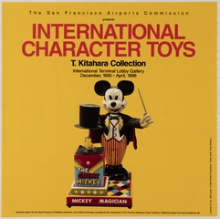Image: exhibition poster: San Francisco Airports Commission, International Character Toys