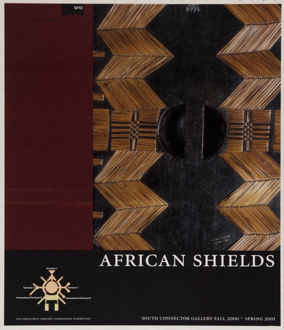 Exhibition poster: San Francisco Airport Commission, African Shields