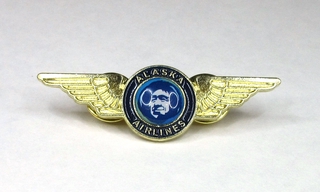 Image: children’s souvenir wings: Alaska Airlines