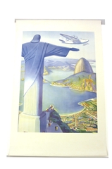 Image: poster: Pan American Airways System, Rio de Janeiro