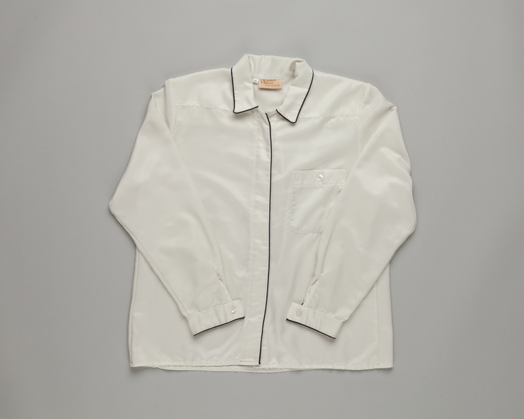 Image: flight attendant blouse: Eastern Air Lines