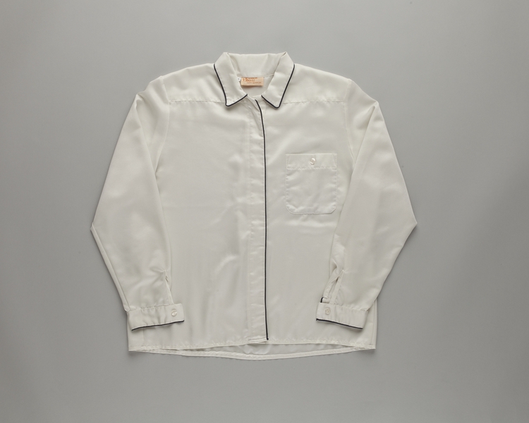 Image: flight attendant blouse: Eastern Air Lines