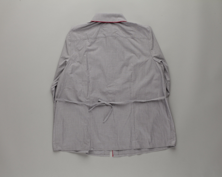 Image: flight attendant blouse: Virgin America (maternity)