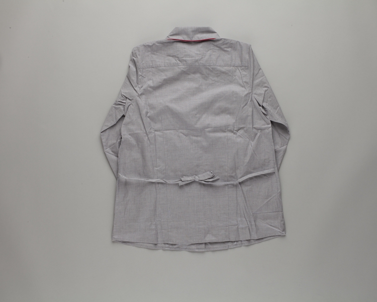 Image: flight attendant blouse: Virgin America (maternity)