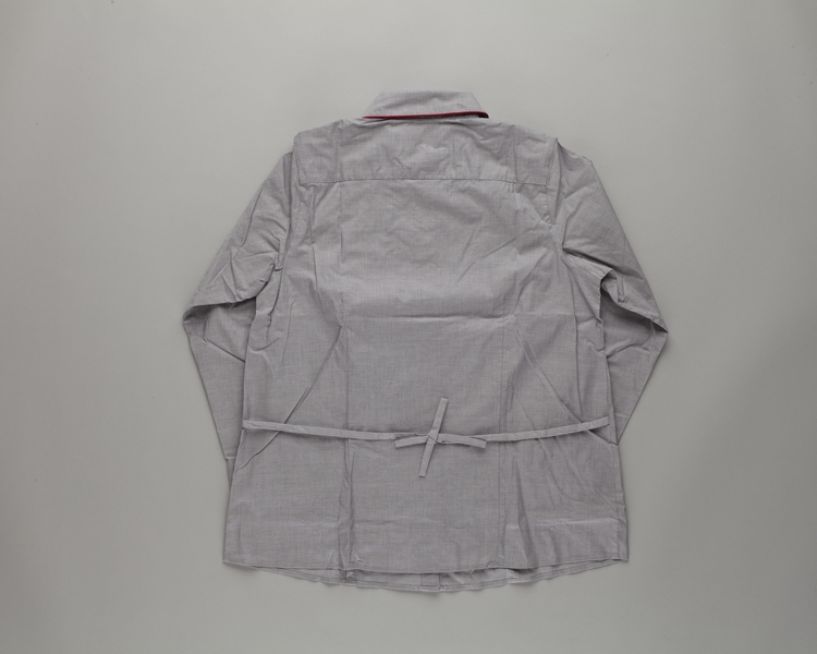 Image: flight attendant blouse: Virgin America (maternity)