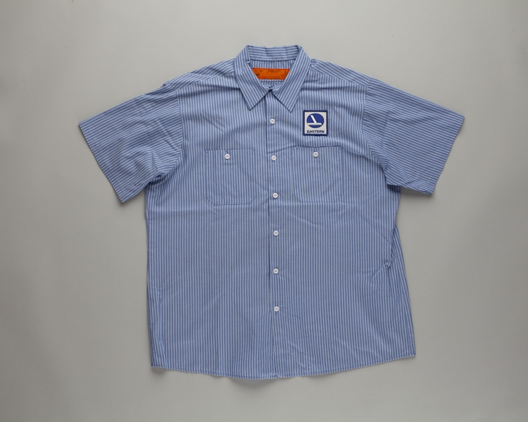Image: ramp agent shirt: Eastern Air Lines
